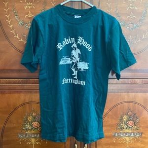 Vintage graphic Robin Hood Nottingham t shirt